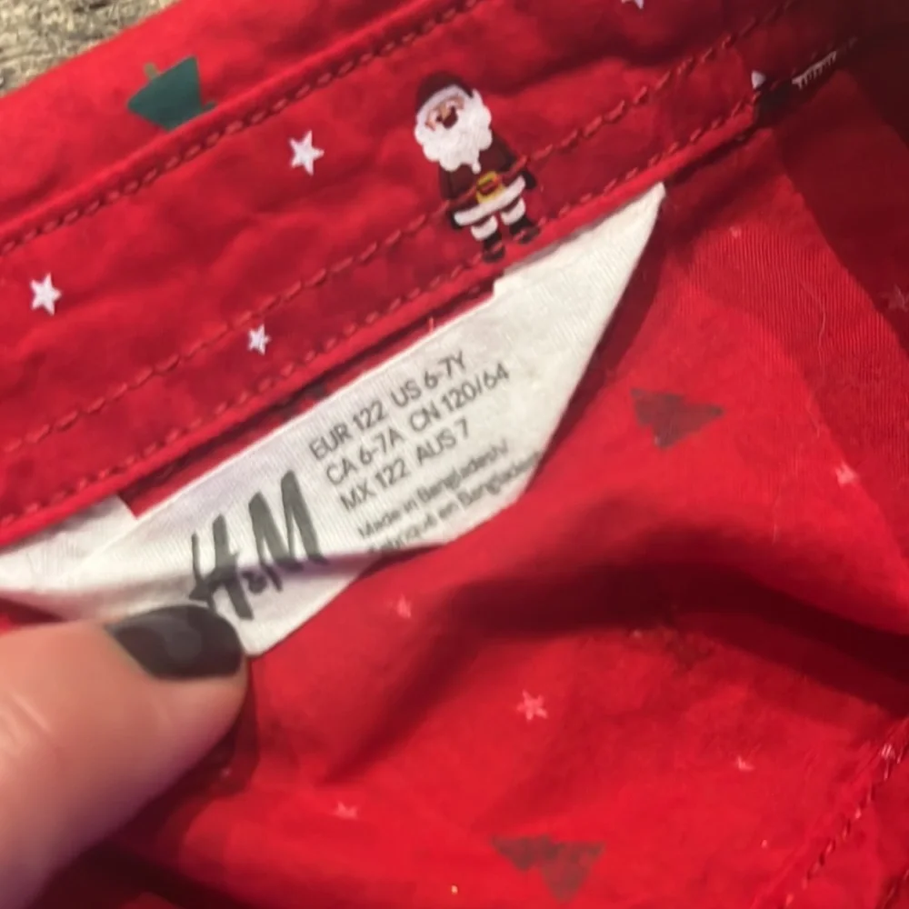 Christmas button down - Picture 3 of 3